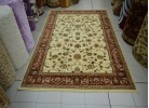 Тъкан персийски килим Blue stones 1807_cream